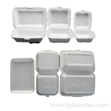 Disposable Foam Plastic Fast Food Box machine